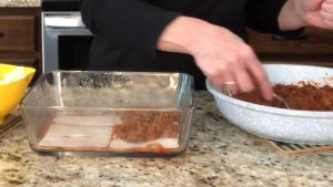 Palmini noodle lasagna layering