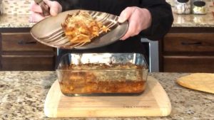 Palmini noodle lasagna plated