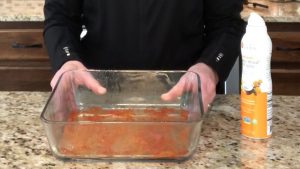 Palmini noodle lasagna prepared pan