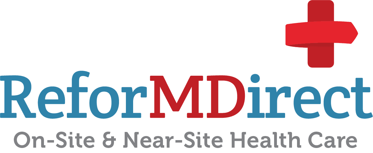 Near-site and on-site clinic services by ReforMedicine, ReforMDirect
